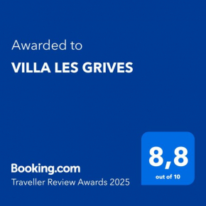 VILLA LES GRIVES